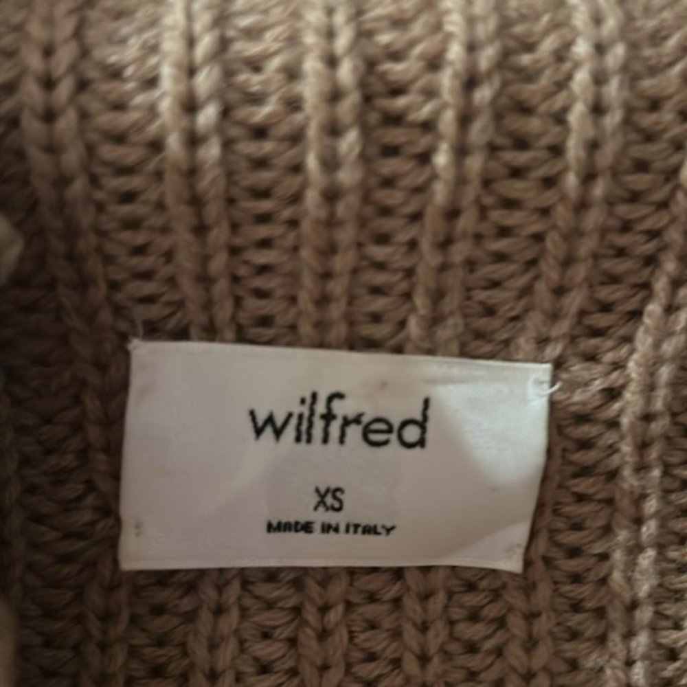 WILFRED ARITZIA Montpellier turtleneck sweater xs - Picture 5 of 16